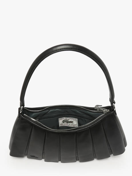 Schoudertas Lenglen Leder Lacoste Zwart lenglen NU5176DP ander zicht 3